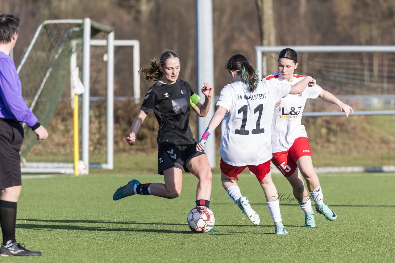 Bild 175 - wBJ SV Wahlstedt - SV Henstedt Ulzburg : Ergebnis: 0:1
